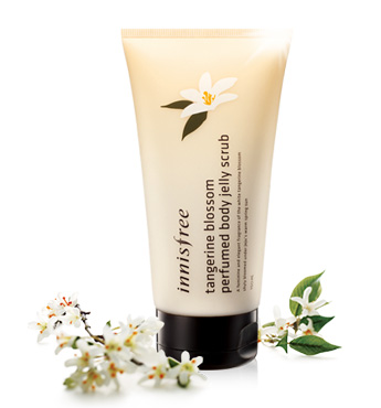 innisfree 柑橘花芳香身體去角質果凍凝膠